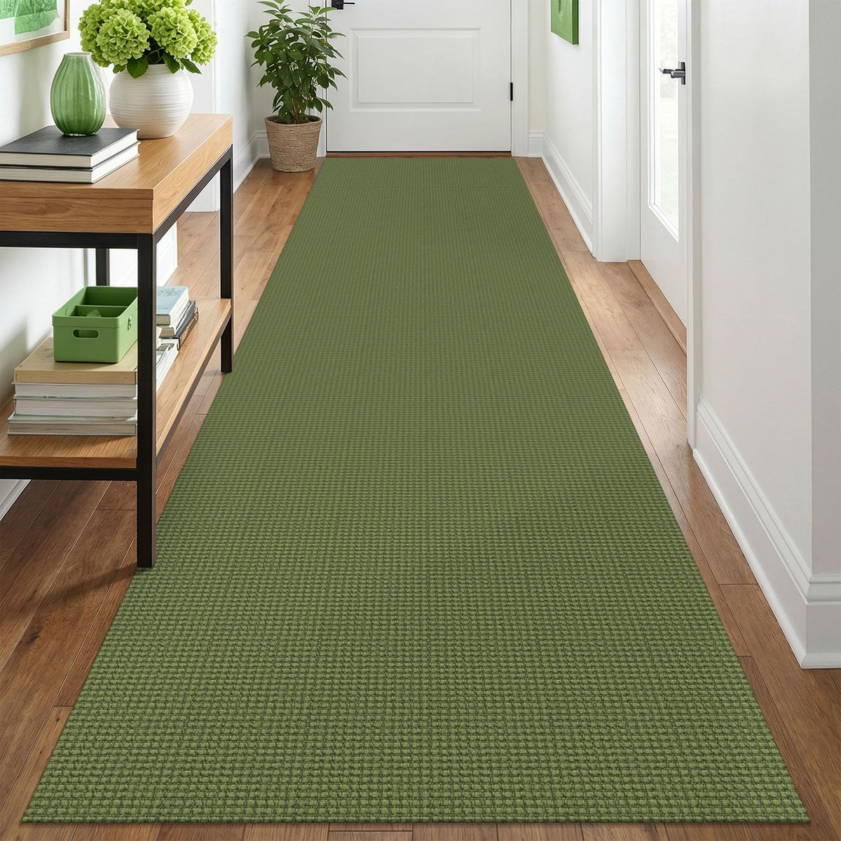 IOHOUZE Small Area Rug 2x3 Washable Woven Rugs for Entryway Non Slip Rubber Backed Front Door Rugs Indoor Doormat Throw Rug Floor Carpet for Entrance Kitchen, Cream/Beige