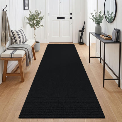 Lansny 2x3 ft Small Boho Washable Entryway Area Rug Non Slip Kitchen Runner