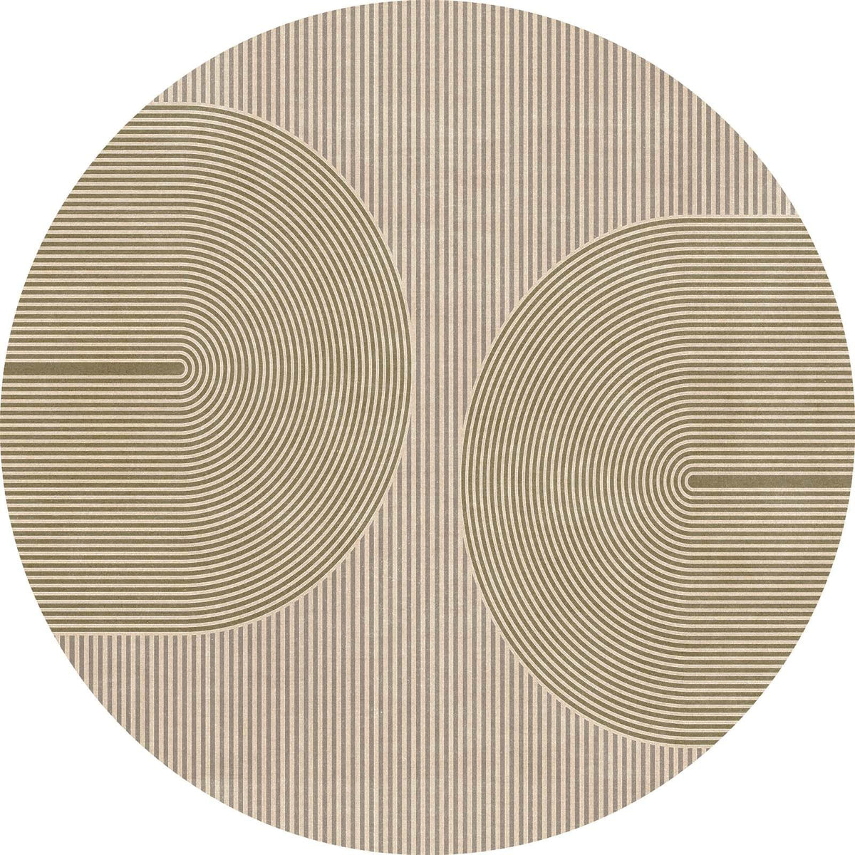 Easy Jute Rug for Pet Homes: 4x6 Outdoor Rug - Geometric Arch Pattern
