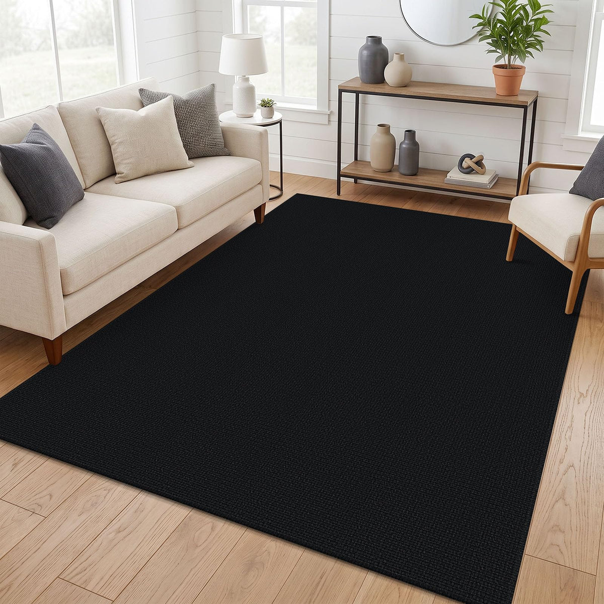 Lansny 2x3 ft Small Boho Washable Entryway Area Rug Non Slip Kitchen Runner