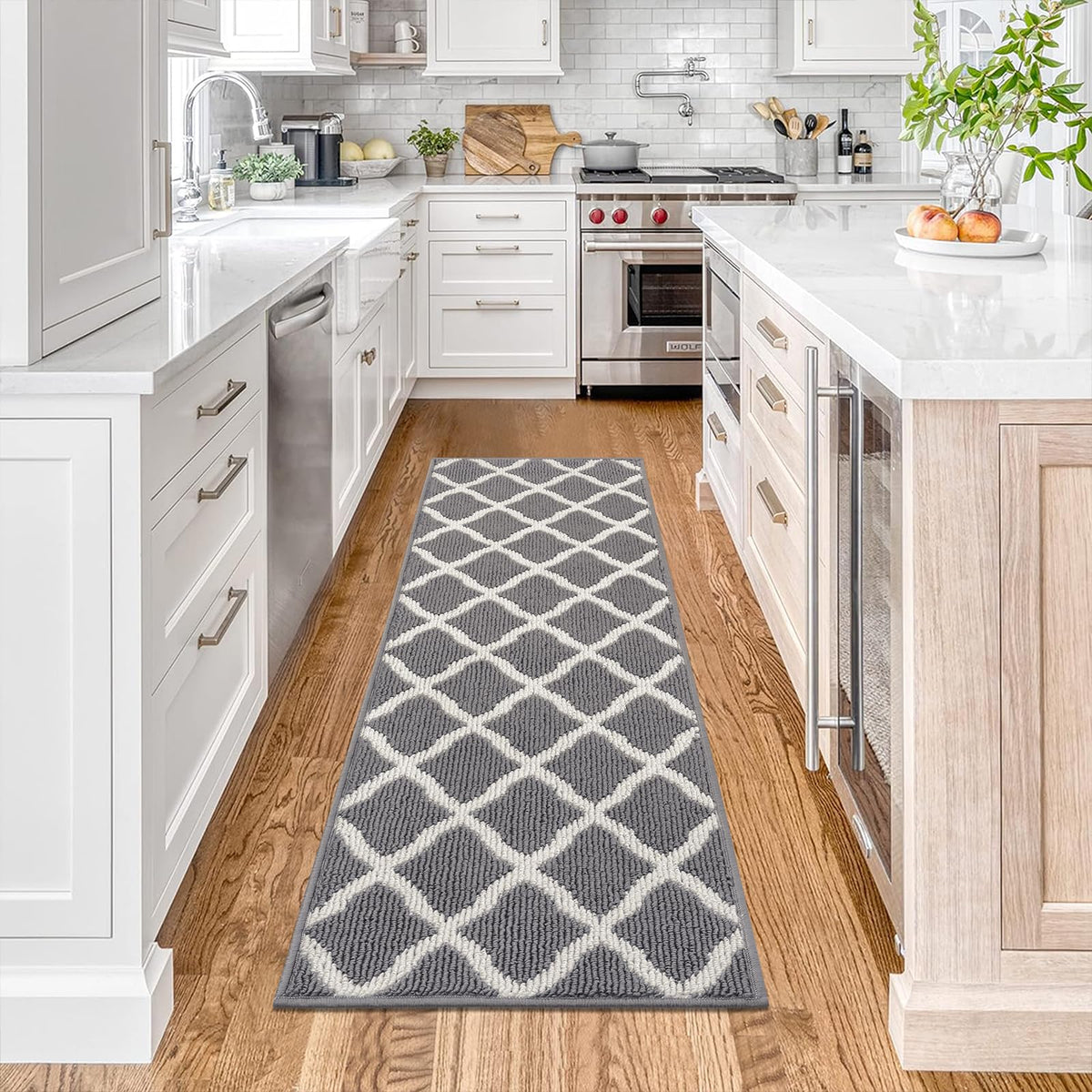 SHACOS Washable Hallway Runner Rug 20"x59" Non Slip Kitchen Rug Runner