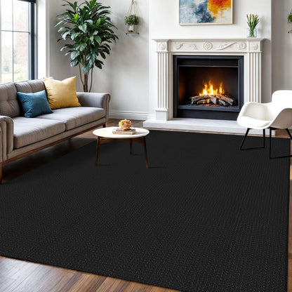 IOHOUZE Washable Area Rug 3x5 Non Slip Rubber Backed Woven Rugs for Entryway Rugs Indoor Outdoor Doormat Throw Rug Floor Carpet for Entrance Kitchen Front Door, Olive Green/Earthy Green