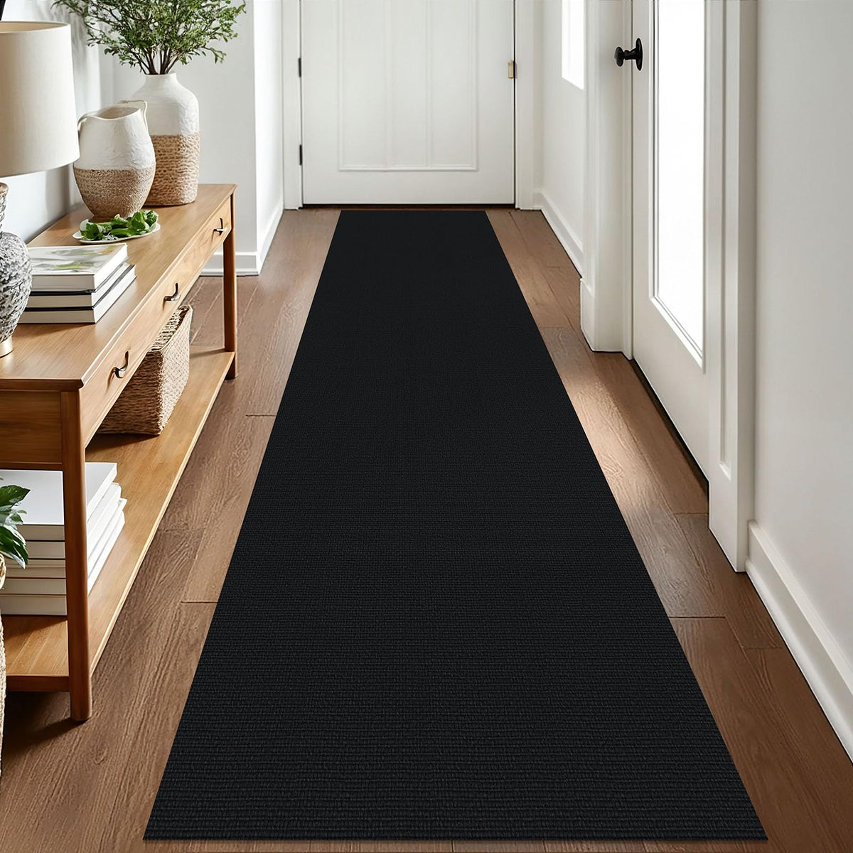 EARTHALL Washable Area Rug, Non Slip Entryway Rug, 4x6 Ft, Sand/Beige