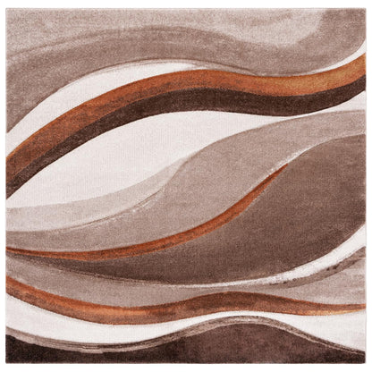 SAFAVIEH Hollywood Area Rug 10'6"x14', Modern Grey & Blue HLW766F