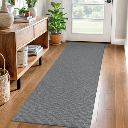 EARTHALL Washable Area Rug, Non Slip Entryway Rug, 4x6 Ft, Sand/Beige