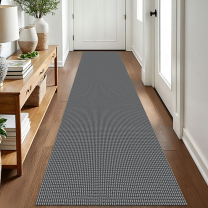 EARTHALL Woven Area Rug 3x5 Ft Washable Rugs for Entryway Braided Non Slip Rubber Backed Throw Rugs Door Mat Indoor Outdoor Entrance Cotton Carpet for Kitchen Foyer Front Door, Orange/Tan/Brown