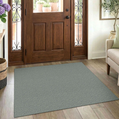 EARTHALL Washable Area Rug, Non Slip Entryway Rug, 4x6 Ft, Sand/Beige