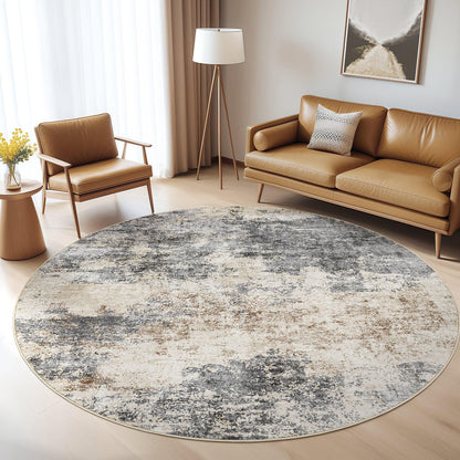 LOONGRUG 10x14 Area Rugs Washable Large Neutral Modern Living Room Rug