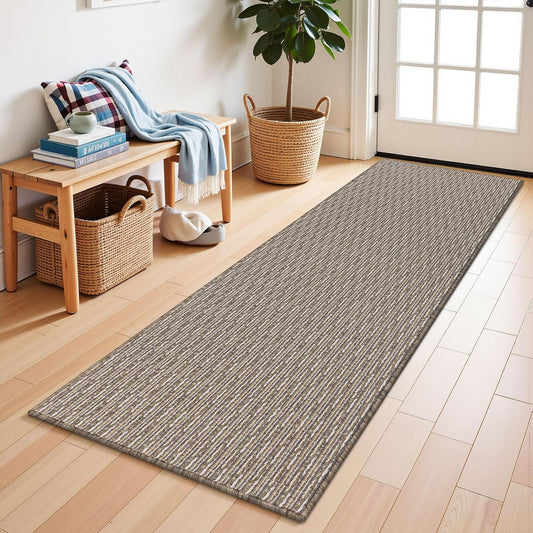 SHACOS Runner Rugs for Hallway 20"x59" Kitchen Runner Rug Floor Mat, Beige