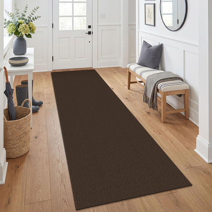 Lansny 2x3 ft Small Boho Washable Entryway Area Rug Non Slip Kitchen Runner