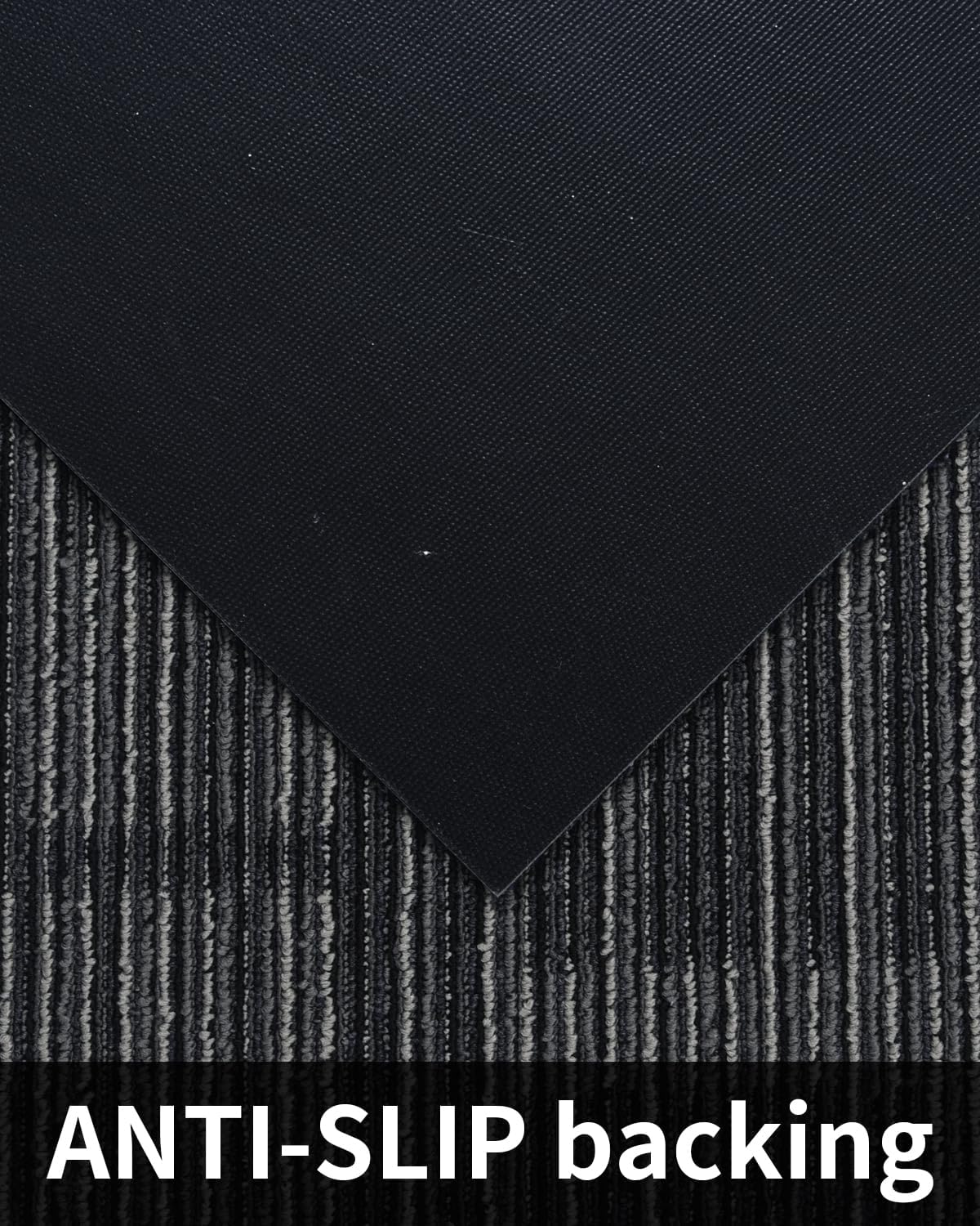 12Tiles/32 sq Ft-Carpet Squares, Commercial Carpet Tiles, 0.27" Pile Height, Tiles Carpet, PVC Backing Non-Slip, 20" x 20" Berber (Loop Pile)