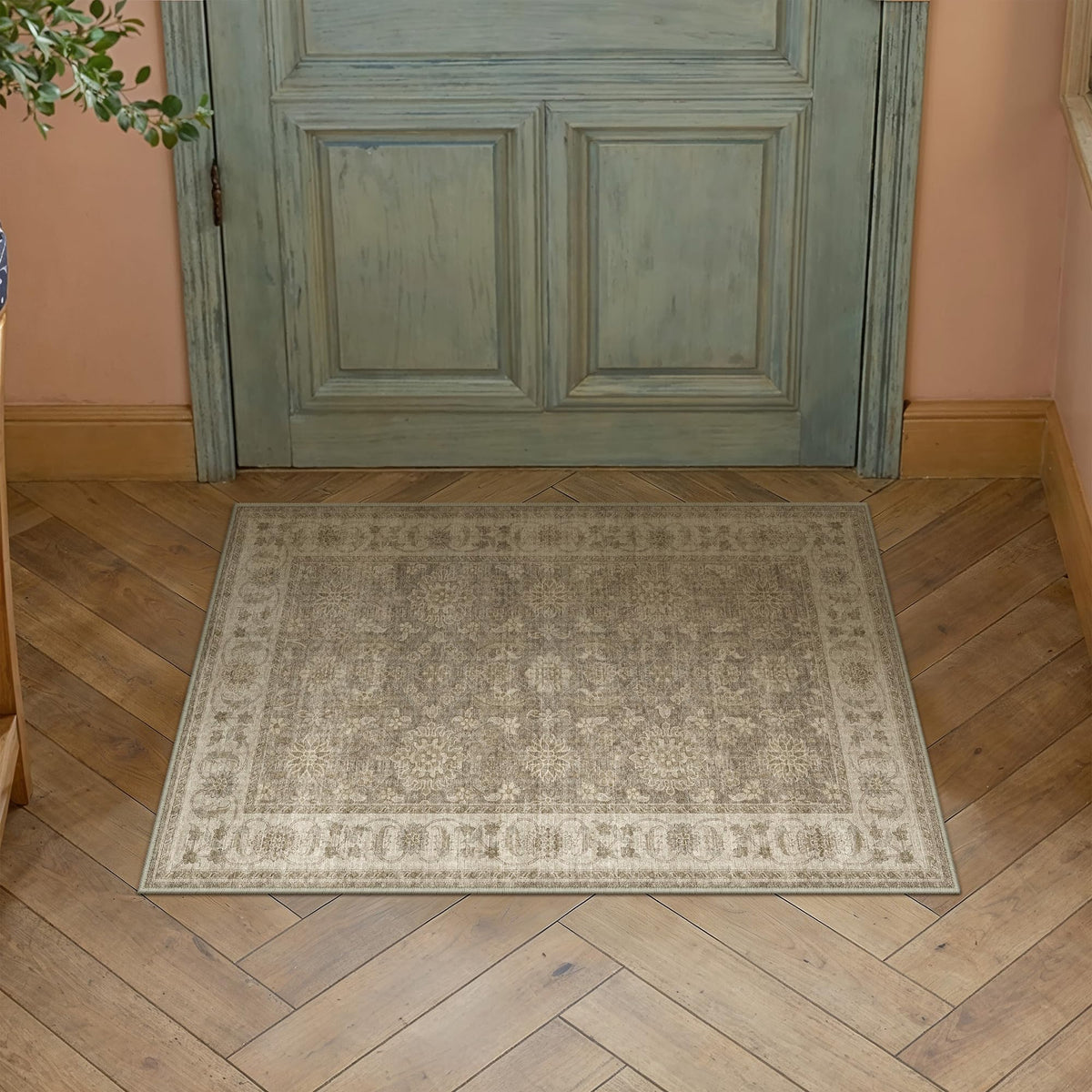 HUGEAR 8x10 Neutral Beige Large Area Rug