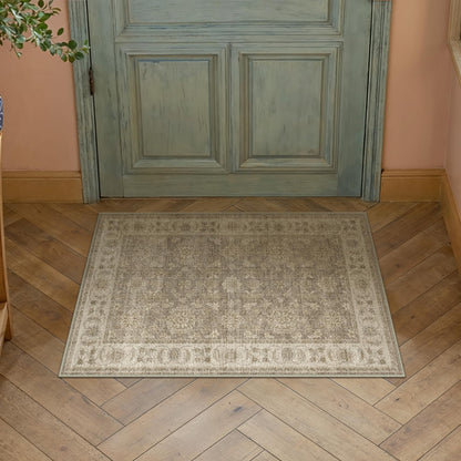HUGEAR 8x10 Neutral Beige Large Area Rug