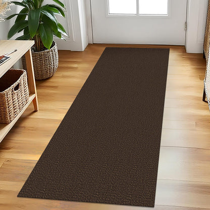 EARTHALL Washable Area Rug, Non Slip Entryway Rug, 4x6 Ft, Sand/Beige