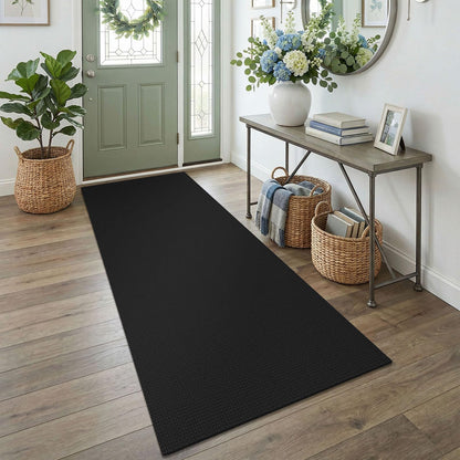 EARTHALL Washable Area Rug, Non Slip Entryway Rug, 4x6 Ft, Sand/Beige