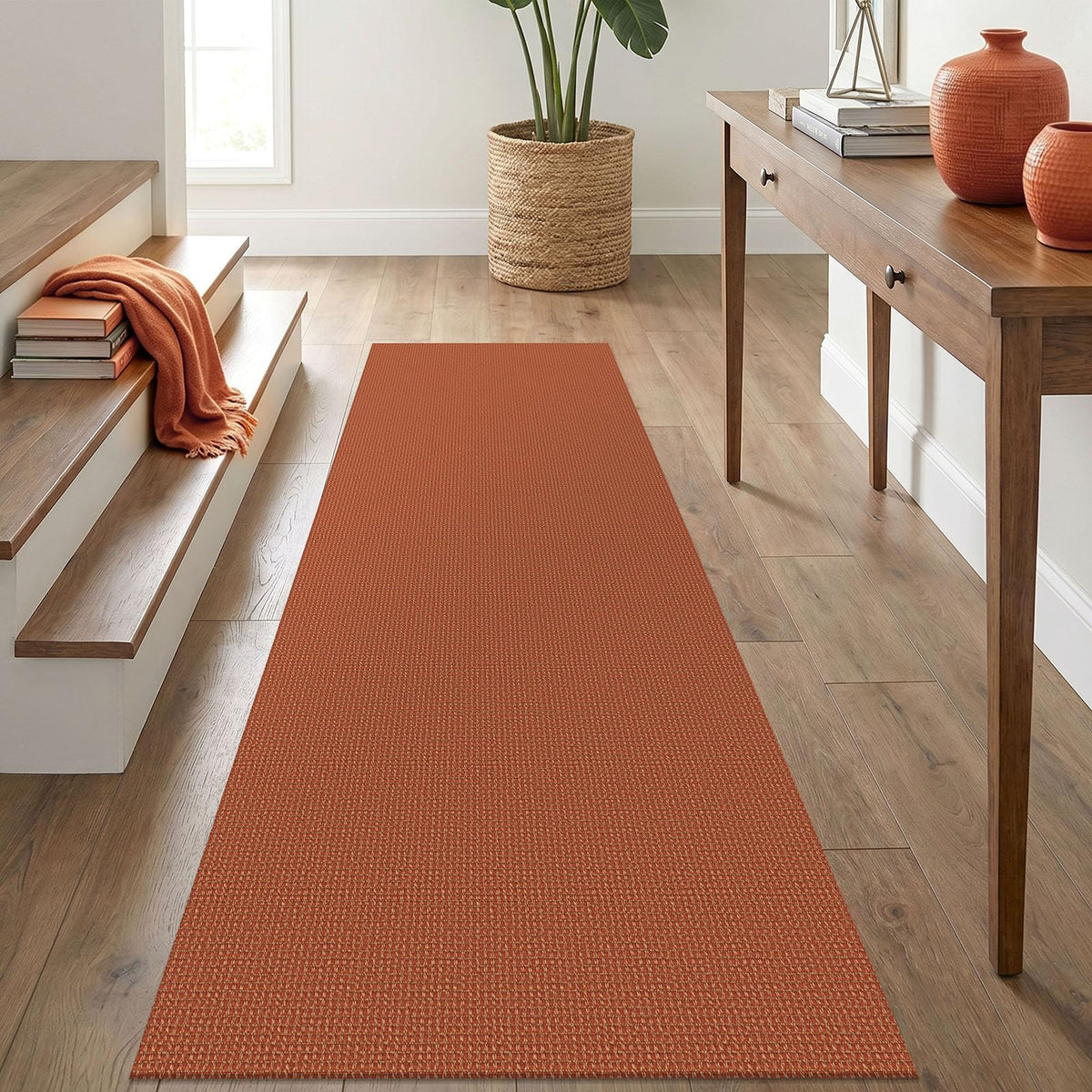 IOHOUZE Washable Area Rug 3x5 Non Slip Rubber Backed Woven Rugs for Entryway Rugs Indoor Outdoor Doormat Throw Rug Floor Carpet for Entrance Kitchen Front Door, Olive Green/Earthy Green
