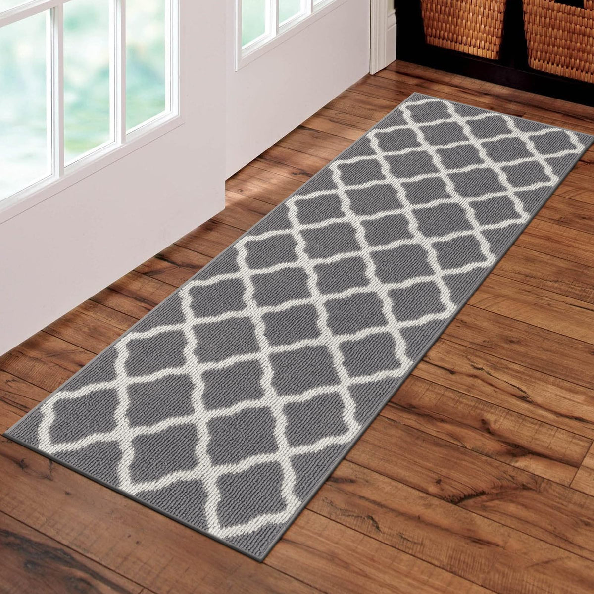SHACOS Washable Hallway Runner Rug 20"x59" Non Slip Kitchen Rug Runner