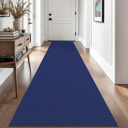 EARTHALL Woven Area Rug 3x5 Ft Washable Rugs for Entryway Braided Non Slip Rubber Backed Throw Rugs Door Mat Indoor Outdoor Entrance Cotton Carpet for Kitchen Foyer Front Door, Orange/Tan/Brown