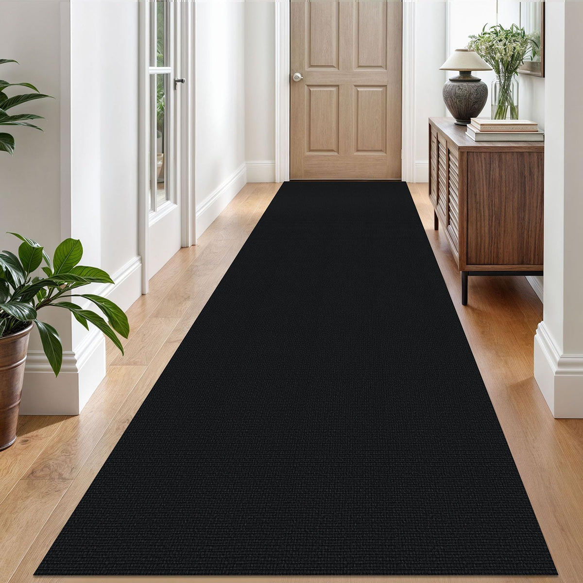 EARTHALL Washable Area Rug, Non Slip Entryway Rug, 4x6 Ft, Sand/Beige