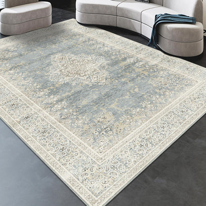 5'x7' Washable Area Rug for Living Room Natural Berber Rug Bedroom Non-Slip Rugs No Shed Faux Jute-Look Area Rugs Non-Skid Washable Area Rug (Camel, 5X7)