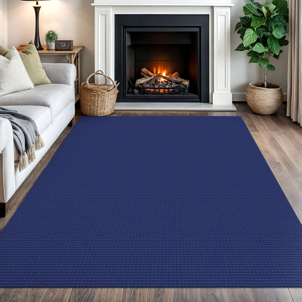 IOHOUZE Small Area Rug 2x3 Washable Woven Rugs for Entryway Non Slip Rubber Backed Front Door Rugs Indoor Doormat Throw Rug Floor Carpet for Entrance Kitchen, Cream/Beige