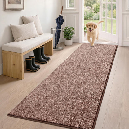 PURRUGS Dirt Trapping Indoor Door Mat, 31.5" x 47", Charcoal