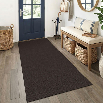 EARTHALL Washable Area Rug, Non Slip Entryway Rug, 4x6 Ft, Sand/Beige