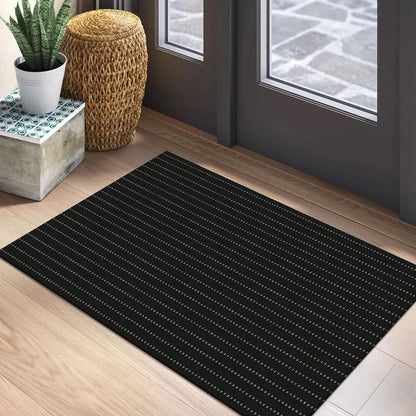 EARTHALL Washable Area Rug, Non Slip Entryway Rug, 4x6 Ft, Sand/Beige