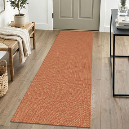 IOHOUZE Small Area Rug 2x3 Washable Woven Rugs for Entryway Non Slip Rubber Backed Front Door Rugs Indoor Doormat Throw Rug Floor Carpet for Entrance Kitchen, Cream/Beige
