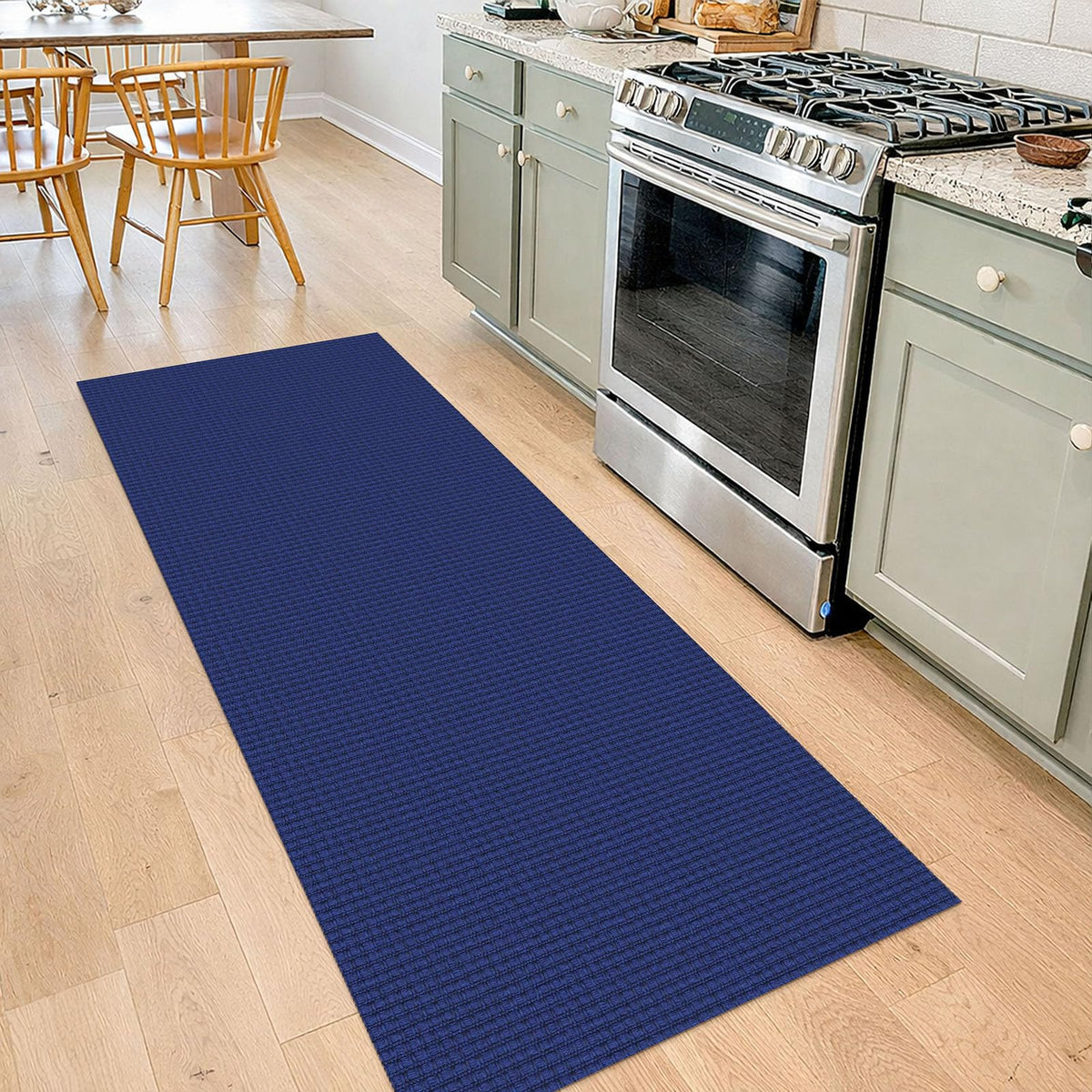 IOHOUZE Small Area Rug 2x3 Washable Woven Rugs for Entryway Non Slip Rubber Backed Front Door Rugs Indoor Doormat Throw Rug Floor Carpet for Entrance Kitchen, Cream/Beige