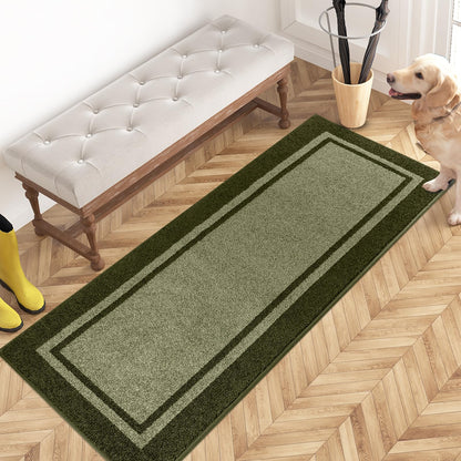 PURRUGS Dirt Trapping Indoor Door Mat, 32" x 48", Beige & Grayish Brown