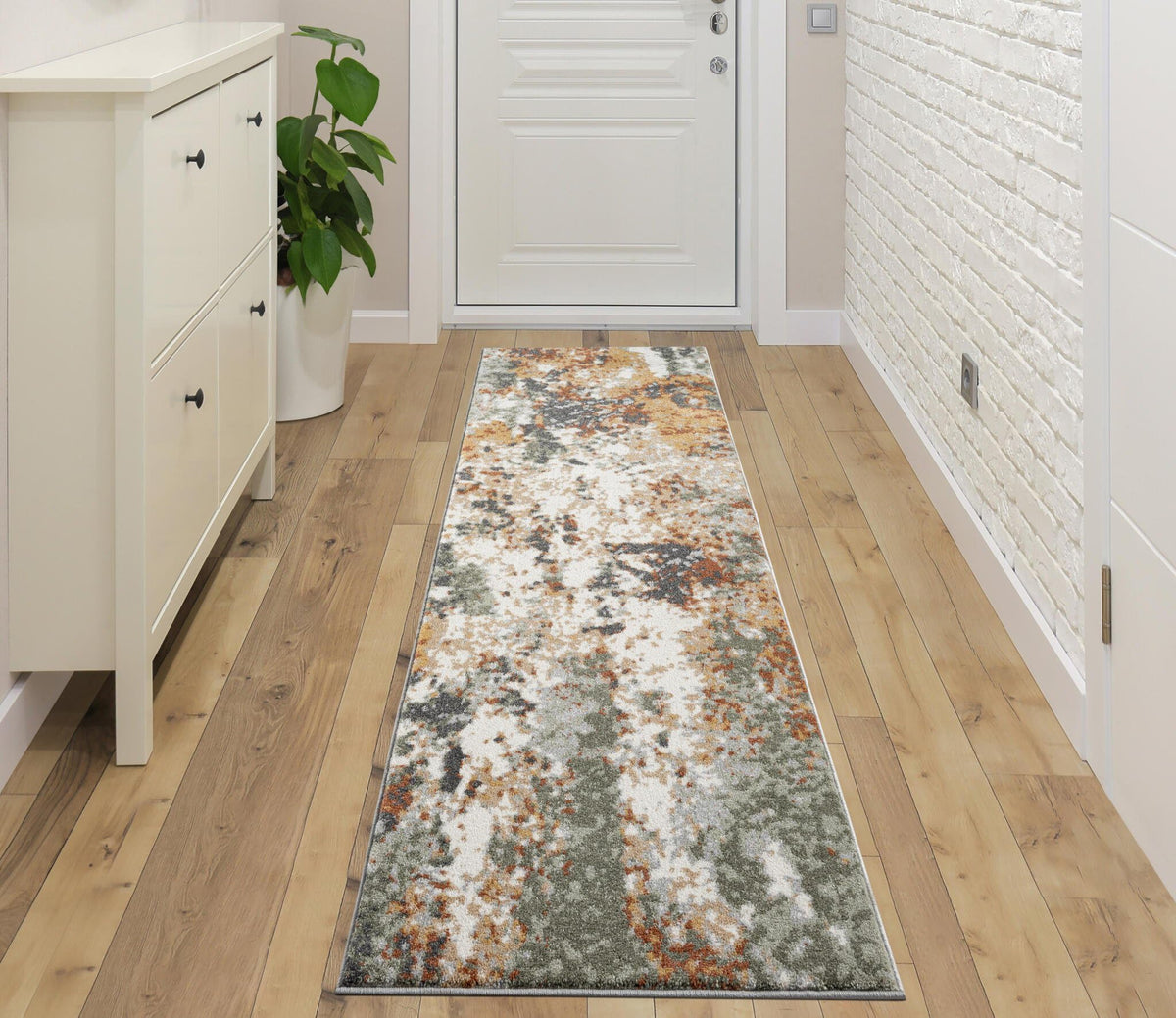 Keen Home Design Abstract Non-Shedding Area Rug, Soft Thick Pile, 10x14