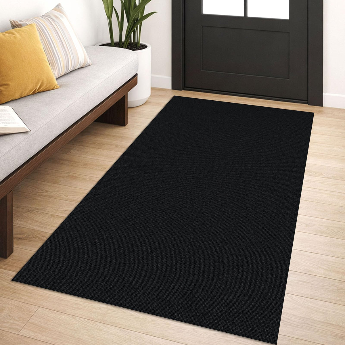 Lansny 2x3 ft Small Boho Washable Entryway Area Rug Non Slip Kitchen Runner