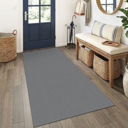 EARTHALL Washable Area Rug, Non Slip Entryway Rug, 4x6 Ft, Sand/Beige