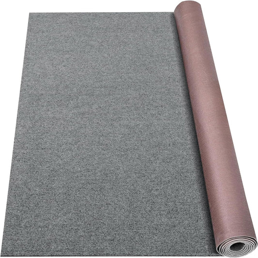 Grefinity Marine Carpet, 5 FT x 10 FT Smoke Gray Indoor Outdoor Carpet