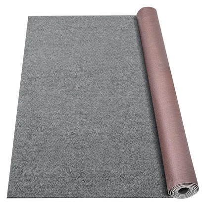 Grefinity Marine Carpet, 5 FT x 10 FT Smoke Gray Indoor Outdoor Carpet