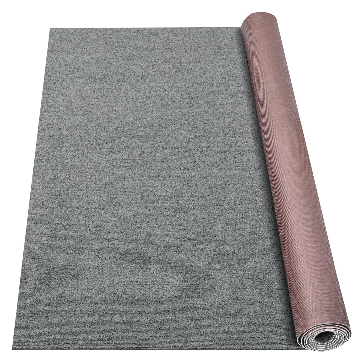 Grefinity Marine Carpet, 5 FT x 15 FT Black Indoor Outdoor Carpet