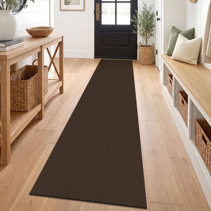Lansny 2x3 ft Small Boho Washable Entryway Area Rug Non Slip Kitchen Runner