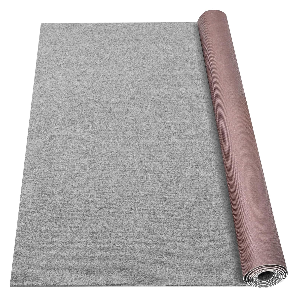 Grefinity Marine Carpet, 5 FT x 10 FT Smoke Gray Indoor Outdoor Carpet