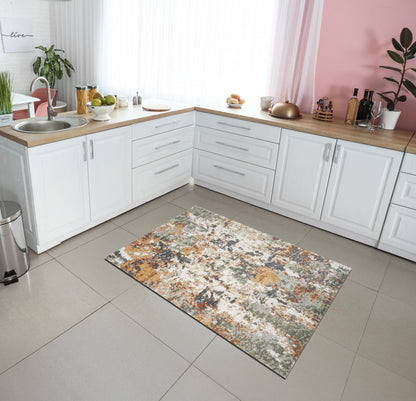 Keen Home Design Abstract Non-Shedding Area Rug, Soft Thick Pile, 10x14