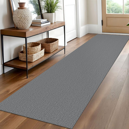 EARTHALL Washable Area Rug, Non Slip Entryway Rug, 4x6 Ft, Sand/Beige