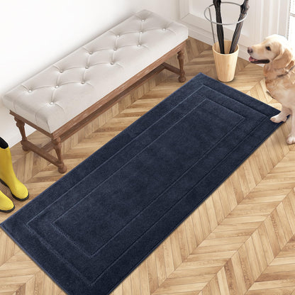 PURRUGS Dirt Trapping Door Mat Indoor Entrance, 20" x 31.5", Beige