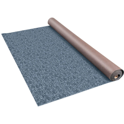 Happybuy 6 ft x 13 ft Gray Marine Boat Carpet, Indoor Outdoor Carpet