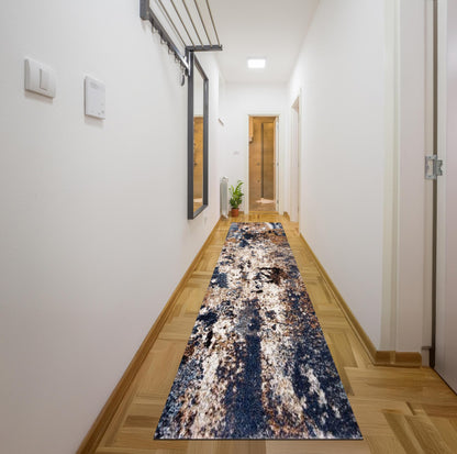 Keen Home Design Abstract Non-Shedding Area Rug, Soft Thick Pile, 10x14