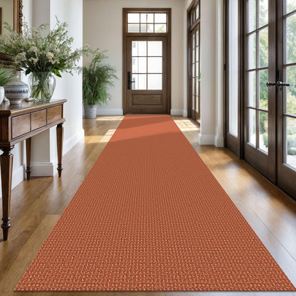 KOZYFLY Extra Long Runners for Hallways 3x20 ft Washable Kitchen Runner Non Slip Rubber Backed Hallway Rug Cotton Entryway Runner Rug Floor Carpet for Indoor Hall, Kitchen, Stair, Black/Dark Grey