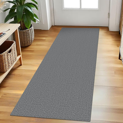 EARTHALL Washable Area Rug, Non Slip Entryway Rug, 4x6 Ft, Sand/Beige