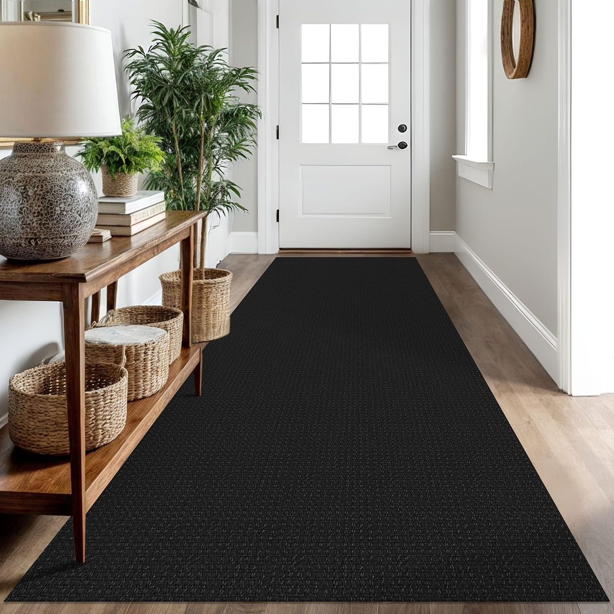 IOHOUZE Small Area Rug 2x3 Washable Woven Rugs for Entryway Non Slip Rubber Backed Front Door Rugs Indoor Doormat Throw Rug Floor Carpet for Entrance Kitchen, Cream/Beige