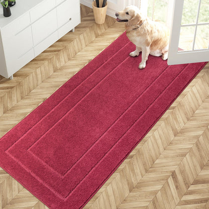 PURRUGS Dirt Trapping Door Mat Indoor Entrance, 20" x 31.5", Beige