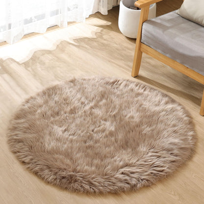 ORINOVA White Faux Sheepskin Shag Fur Runner Rugs for Living Room Bedroom Fluffy Washable Furry Area Rug 2x6 Nursery Rug Teen Room Décor