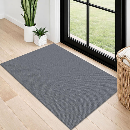 Lansny 2x3 ft Small Boho Washable Entryway Area Rug Non Slip Kitchen Runner